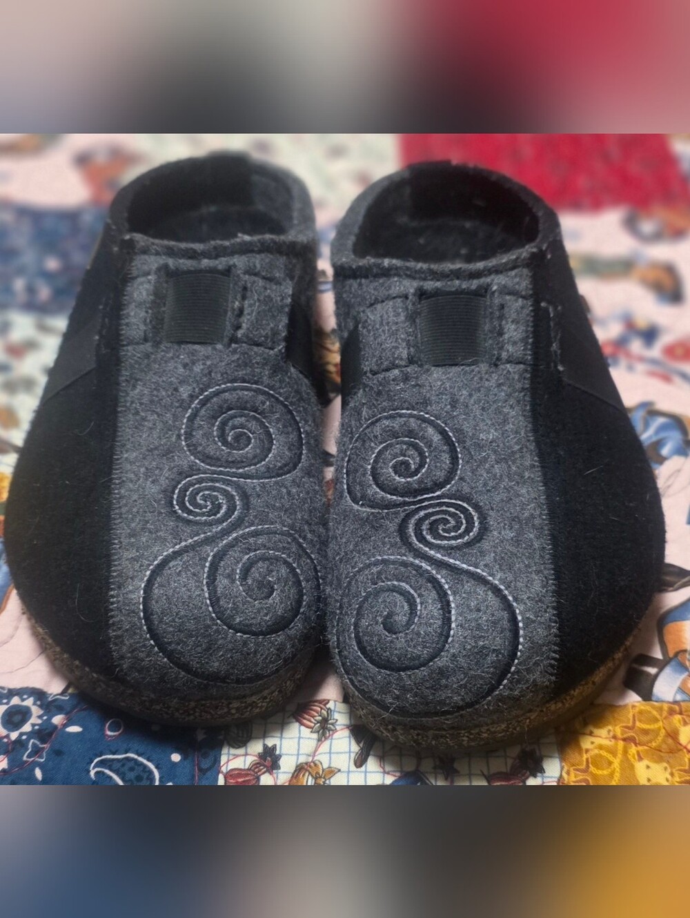 Haflinger Grizzly Magic 100% Wool Clogs